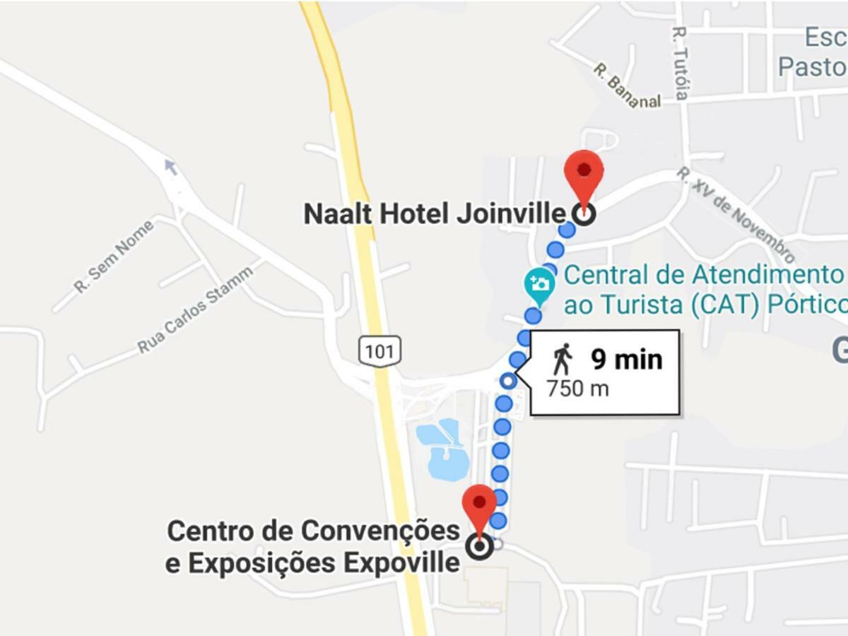 Naalt Hotel Joinville Dış mekan fotoğraf